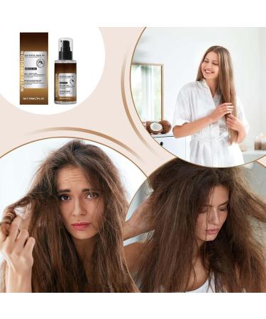  Generisch Hair oil for dry hair - 30ml anti-frizz oil - Non-greasy repair solution for split ends smoothing shine volume - Daily care - Buy Online on GoSupps.com