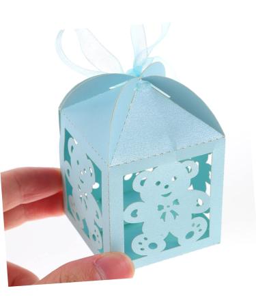 HOMSFOU 250 pcs manual wedding candy cases bride packing box carton candy box Christmas soap box candy gift cloth biscuit box wedding macaron box chocolate candy gift gift candy hollow - Buy Online on GoSupps.com