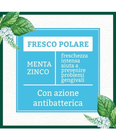 Fresco Polare Refreshing Toothpaste - 2-Pack (75ml) | Italian Import | International Shipping Available - Buy Online on GoSupps.com