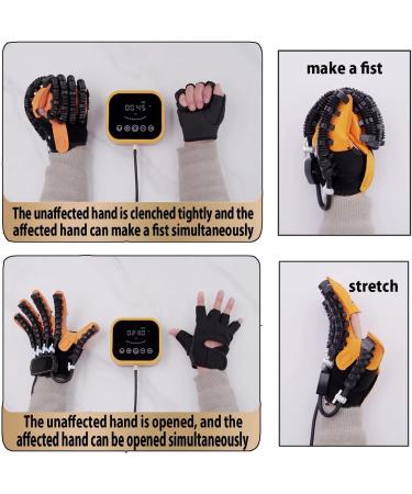 Rehabilitation Robot Gloves Finger Pain Relief for Functional Improvement of The Hands Finger Orthosis Training Intensity Can Be Adjusted Left-S Left Medium - Buy Online on GoSupps.com