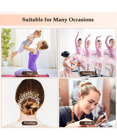 Magic Hair Bun Maker Donut 2 PCS - French Twist Styling Tool with Bobby Pins & Elastic Bands - Brown - Buy Online on GoSupps.com