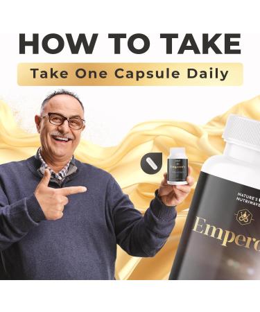Emperor s Vigor Tonic - 100% Natural Herbal Supplement | Non-GMO No Stimulants Easy to Use | 60 Capsules 6 Month Supply | Made in USA 30 Count (Pack of 6) - Buy Online on GoSupps.com