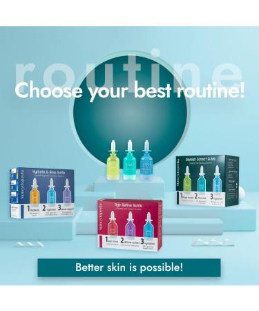 Skincyclopedia Blemish Correct Facial Serum Skincare Set with a 2% Salicylic Acid Serum a 10% Niacinamide Face Serum & a 10% Hyaluronic Acid Complex Serum (3 Serums x15ml) for Oily and Blemished Skin - Buy Online on GoSupps.com
