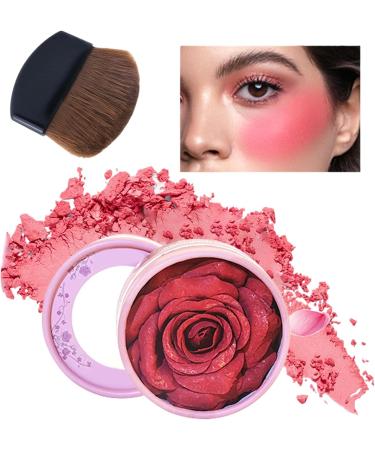  Amesor Cheek Blush - 10ml 3D Rose Petal Design Adjustable Intensity | Blush Powder For Travel Business Trip Home School Girlfriend Wife Friend Sister Daughter - Buy Online on GoSupps.com