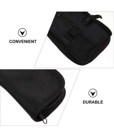 EXCEART 2pcs Glucose Diabetic Travel Bag - Portable PU Meter Carrying Case with Mesh Pocket - Blood Sugar Organizer & Supplies - Black - Buy Online on GoSupps.com
