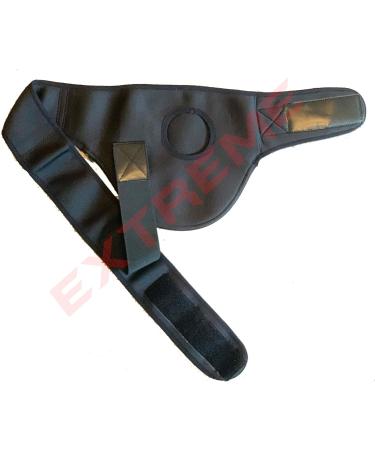 Neoprene Stoma Bag Belt - Left Side Size 4 (36'' to 38'') - Black 10.0 Count - Stoma Support - Buy Online on GoSupps.com