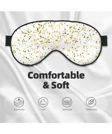 Buy SSIMOO Dreamy Stars & Spots Sleep Mask - Adjustable Breathable Fashionable Eye Mask for Comfortable Sleep - International Shipping Available - Buy Online on GoSupps.com