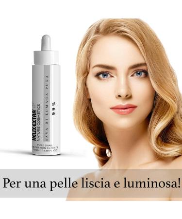 Helix Extra - 100% Pure Snail Slime Large Size 100ml Pure Snail Slime Serum Moisturizing Anti-Wrinkle Anti-Aging for Face Neck and D collet Multi-Purpose Anti-Dark Spot Brightening - Buy Online on GoSupps.com