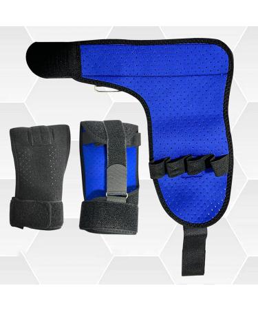 Adjustable Hand Fingers Rehabilitation Gloves - Breathable Auxiliary Fixed Gloves for Hand Muscle Training - Fist Finger Gloves for Elderly and Stroke Hemiplegic Patients - Buy Online on GoSupps.com