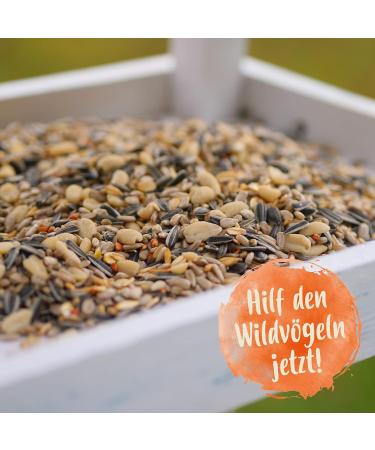 Ida Plus - Wheat-Free Bird Seed for Wild Birds - 4500g Winter Feed | Year-Round Optimal Mixture Fatty & Energy-Rich 3x1500g - Buy Online on GoSupps.com