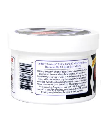 Udderly Smooth Extra Care Cream 10% Urea Unscented - 8 oz - Buy Online on GoSupps.com