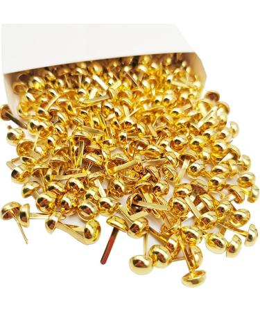 300 Pieces Paper Fasteners Brads Round Fasteners for Art Crafting School Project Decorative Scrapbooking Crafts Making DIY Supplies 8 x 15mm (Gold)) - Buy Online on GoSupps.com