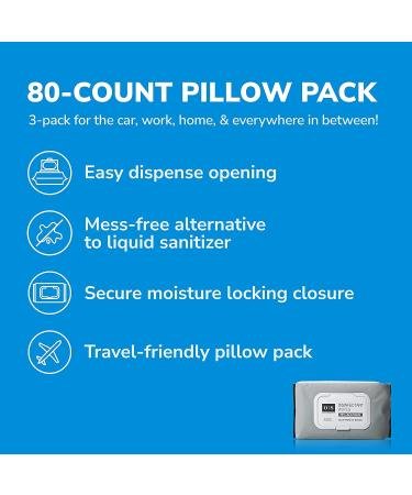 Old South Trading Hand Wipes - 240 Wipes in 3 Pillow Packs - Buy Online on GoSupps.com