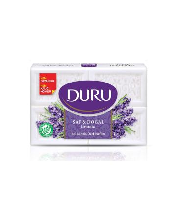 Duru Pure and Natural Bar Soap  Lavender  24.69 Ounce