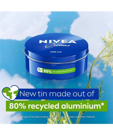NIVEA Creme All-Purpose Moisturizing Cream Face Hand Body Cream Deep Nourishment Daily Moisturizer for All Skin Types Normal to Dry and Sensitive 400mL 400 ml (Pack of 1) - Buy Online on GoSupps.com