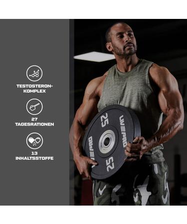 Scitec Nutrition MacTron - Hardcore Testosterone & Estrogen Support - Boost Libido & Muscle Health with Maca Testofen & DAA - 180 Capsules - Buy Online on GoSupps.com