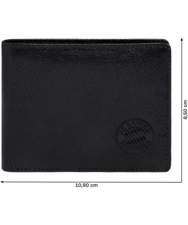 FC Bayern Munich Leather Wallet | Compact Black Purse for Fans | International Shipping - Buy Online on GoSupps.com