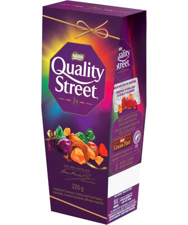 QUALITY STREET Assorted Candies And Sweets Imported Caramels Cr mes And Fine Pralines Individually Wrapped Imported Gift Box Great Holiday Gift 220 g - Buy Online on GoSupps.com