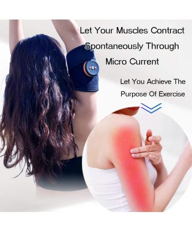 1 Pair Slimming Belt Arm Slimming Rejection Belt with Micro Current Technology 10 Adjustable Intelligent Modes Easy to Use Professional Designed for Lazy People - Buy Online on GoSupps.com