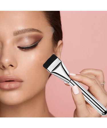 Ultra Thin Foundation Brush | Makeup Foundation Brush Set - Ultra Thin Flat Head Makeup Foundation Brush Set Cream Foundation Concealer Brush - Buy Online on GoSupps.com