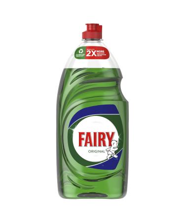 Fairy Original Washing Up Liquid - Lasts 50% Longer - New And Improved Formula - 1x900ml