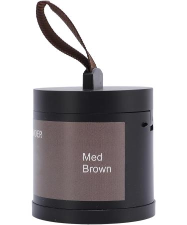  ZASCHMOY Long-lasting hair shadow powder 10g with mirror and powder puff for all hair types (medium brown) - Buy Online on GoSupps.com