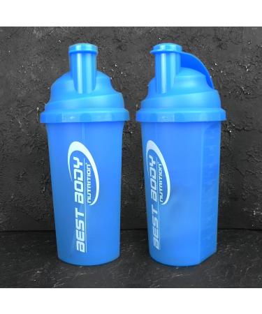 Best Body Nutrition Protein Shaker - Blue - BPA Free 700ml - Durable & Stylish Protein Shaker for Optimal Mixing - Buy Online on GoSupps.com