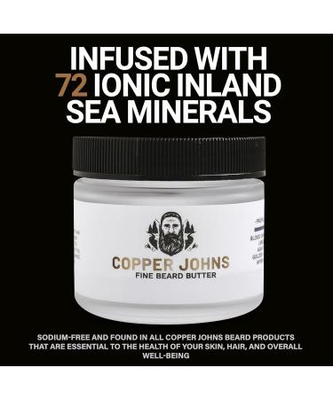 Buy Beard Butter for Men - Shea Butter Jojoba Oil Sea Minerals | Moisture Softness Control & Sundance-Citrus Scent - 2 oz - Buy Online on GoSupps.com