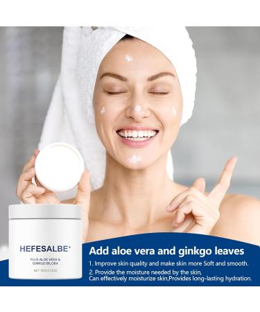 Yeast Ointment for All Skin Types - 2PCS Moisturizing Cream for Grater & Dry Skin Repair | Gentle Skin Care for Men & Women - Buy Online on GoSupps.com
