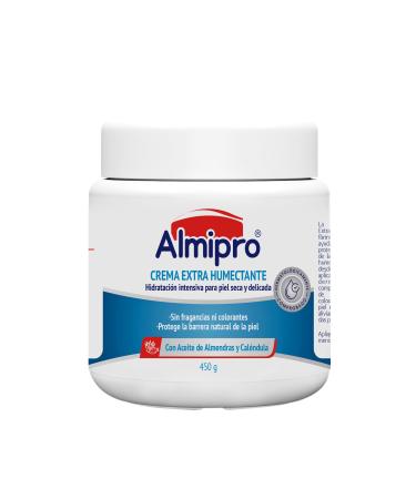 Almipro Extra Moisturizing Cream. Daily Skin s barrier Protectant & Moisturizer Cream for fragile  Dry skin. Intense Hydration Moisturizer with Calendula & Almond Oils for mature  thin  delicate skin. Free of Dyes & Frag...