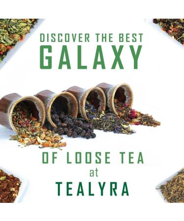 Tealyra Ginseng Oolong Premium Loose Leaf Tea - Taiwanese Oolong for Digestion and Energy - Medium Caffeine - 110g / 3.88 oz - Buy Online on GoSupps.com