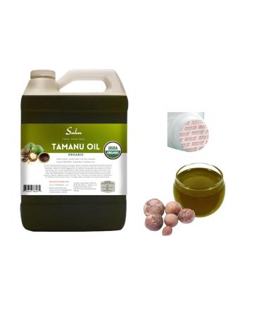 SULU ORGANICS 100% Pure Certified Organic Unrefined Cold Pressed Tamanu Oil - 4 LBS (64 FL.OZ) | Premium Natural Skincare & Haircare Solution - International Shipping Available - Buy Online on GoSupps.com