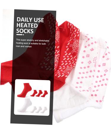 Plafope Women's Self-Heating Winter Socks - 4 Pairs Breathable & Comfortable for Outdoor Hiking - Perfect for Men & Women - Buy Online on GoSupps.com