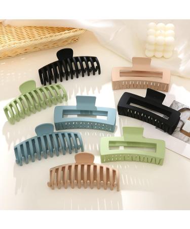 5 Inch Extra Large Hair Clips - Strong Hold Claw Clips for Thick Hair - 8 Pack Oversized Non-Slip Hair Accessories - Buy Online on GoSupps.com