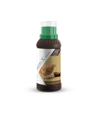 Verm-x Liquid Poultry & Fowl Internal Parasite 250ml - Buy Online on GoSupps.com