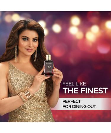 Bella Vita Luxury OUD DARK Eau De Parfum Perfume with Grapefruit Vetiver Orris Dark Wood|Premium Long Lasting Smokey & Woody Fragrance for Men 100ML - Buy Online on GoSupps.com