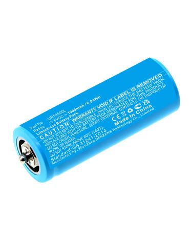 Synergy Digital Shaver Battery, Compatible with Braun 5377 Silk-epil Shaver, (Li-ion, 3.6V, 1900mAh) Ultra High Capacity, Replacement for Braun 3018765 Battery