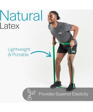 Assisted Pull Up Bands - Natural Latex Resistance Strength Training - Green (X Heavy) - Buy Online on GoSupps.com
