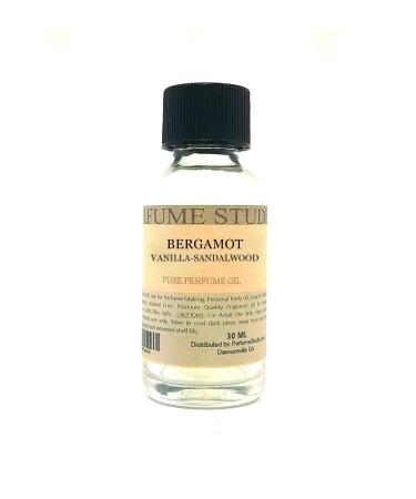 Perfume Studio 100% Pure Fragrance Oil Impression Compatible with: (Bergamot Vanilla-Sandalwood 1oz)