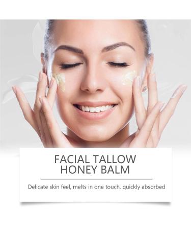 ANEFOSE Beef Tallow Collagen Manuka Honey Beeswax Grass-fed Tallow and Manuka Honey Cream 7 in 1 Natural Beef Tallow Moisturizer for Skin Face Body (1) - Buy Online on GoSupps.com