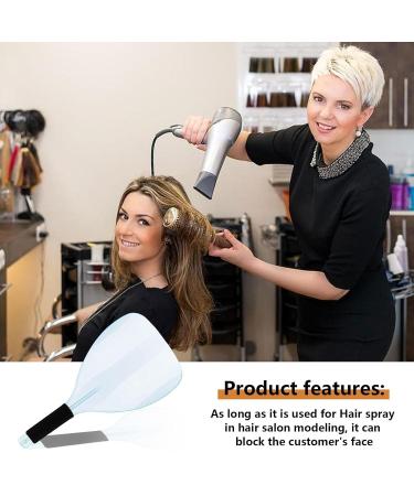 Salon Face Protector - Hairspray Face Cover Professional Face Visor | Face Visor Salon Face Cover Transparent Goggles Hairspray Eye Protector Hairdressing Hair Salon Tools Eyelid Aftercare Hairspra Blue - Buy Online on GoSupps.com