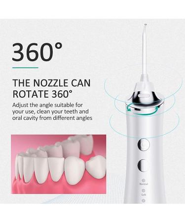 Professional Cordless Water Flosser - Rechargeable Dental Oral Irrigator for Teeth & Braces Care | Portable & Easy to Clean - Buy Online on GoSupps.com