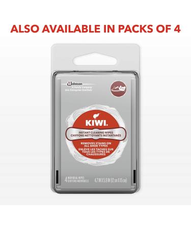 KIWI Instant Cleaning Wipes 12 Count - Convenient Cleaning Wipes for Quick Refreshing (1 Pack) - Buy Online on GoSupps.com