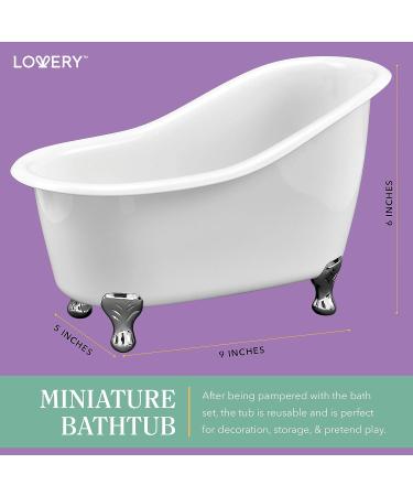 Fathers Day Gift: 10 Oversized Bath Bombs with Shea & Coco Butter, Dry Flower Petals, Multiple Fragrances - Rich Spa Bath Set in Cute Tub - Perfect Birthday Gift for Women and Men - Buy Online on GoSupps.com
