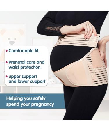 Pregnancy Support Belt XL - Maternity Belly Band for Back, Pelvic & Hip Pain Relief - Buy Online on GoSupps.com