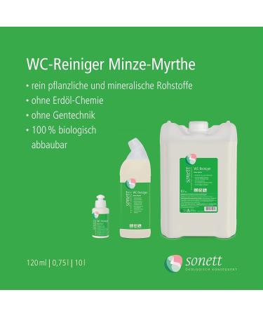 Sonett Toilet Cleaner Mint Myrthe 750 ml - Buy Online on GoSupps.com