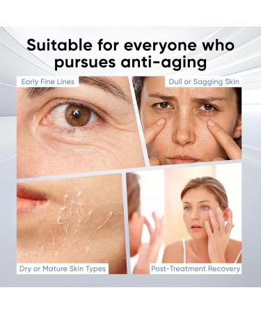 Noviqo Freeze Dried Collagen for Face Anti-Wrinkle Nano-Silk Collagen System Serum Skin Care for Face & Eye At-Home-Hydrating - Buy Online on GoSupps.com