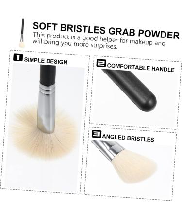 1pc Makeup Brush Portable Powder Brush Makeup Blush Makeup Foundation Simple Cosmetic Brush Foundation Blush Delicate Makeup Tool Facial Bristles Travel Artificial Fiber The Face - Buy Online on GoSupps.com