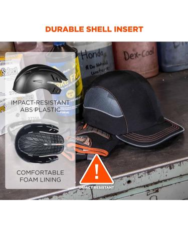 Ergodyne Safety Bump Cap Baseball Hat Style - Black - Buy Online on GoSupps.com