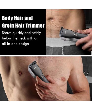 Buy Cordless Hair Clipper & All-in-One Trimmer for Men - Professional Grooming Kit with 0.7mm-21mm Length USB Fast Charging and Two Speed Settings - Buy Online on GoSupps.com